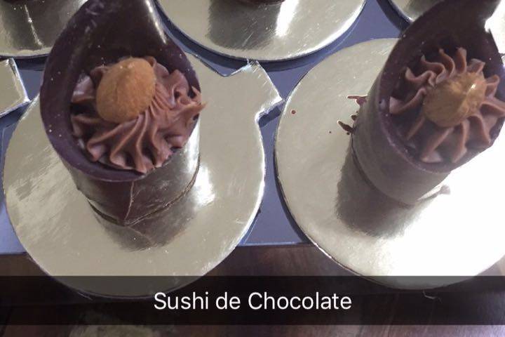 Shushi de chocolate