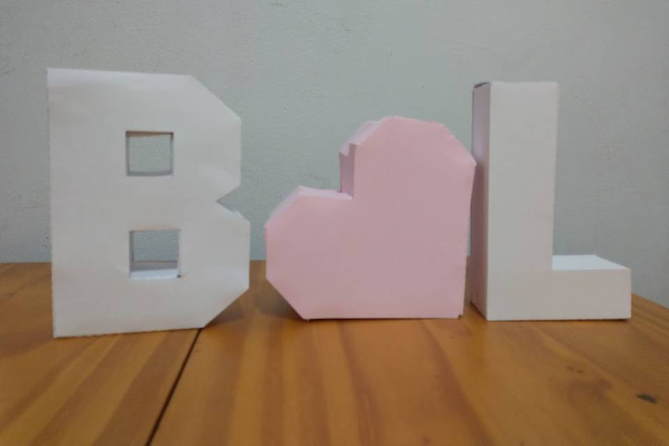 Letras 3D