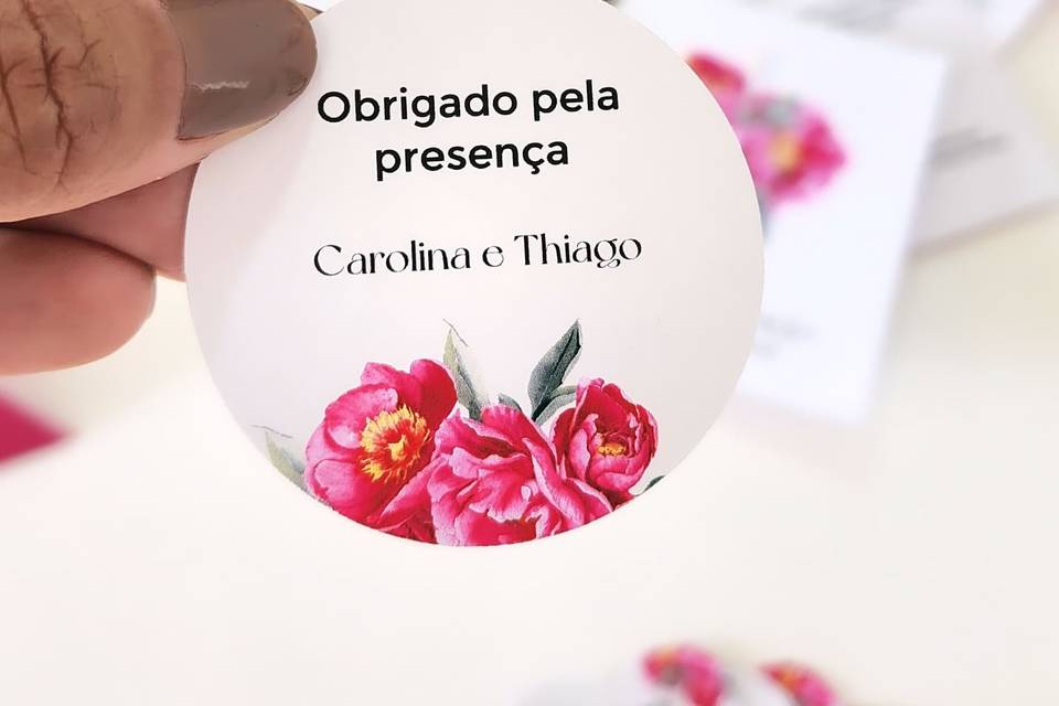 Tag redondo