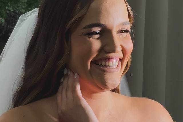 Making off noiva Alexia