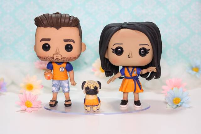 Gle pop casal geek dragon ball