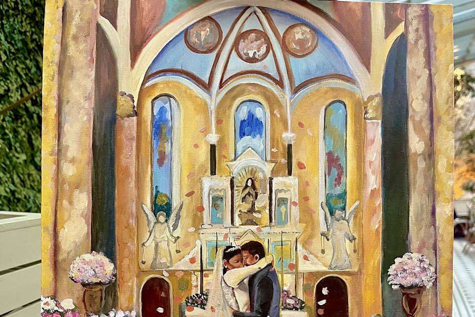 Pintura ao vivo