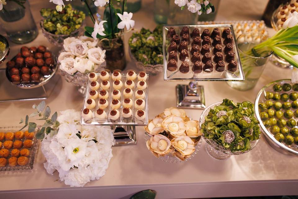 Mesa de doces dos sonhos
