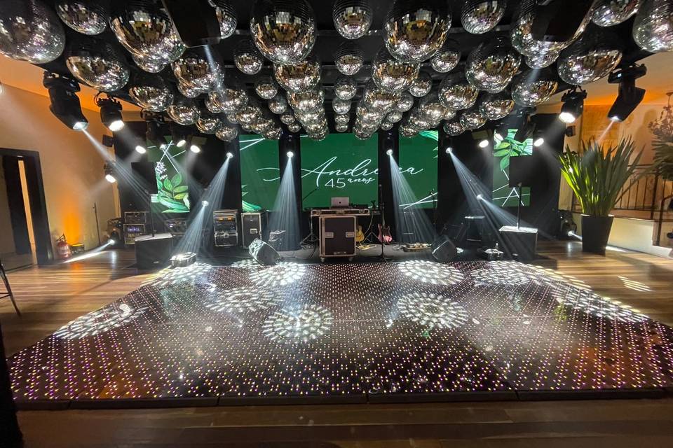GLOBOS DANCE FLOOR