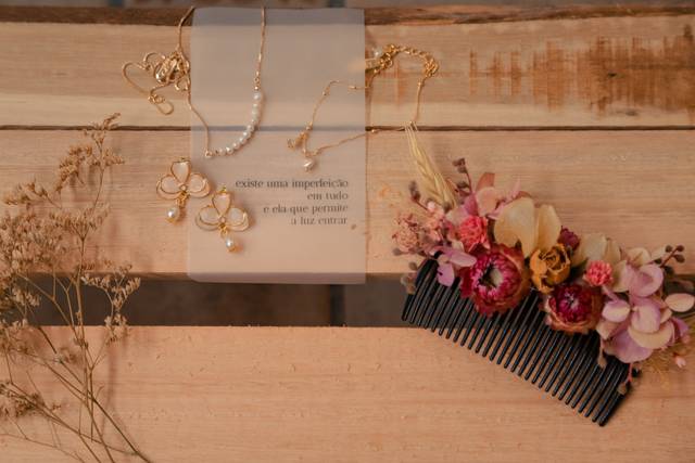 Detalhes da noiva