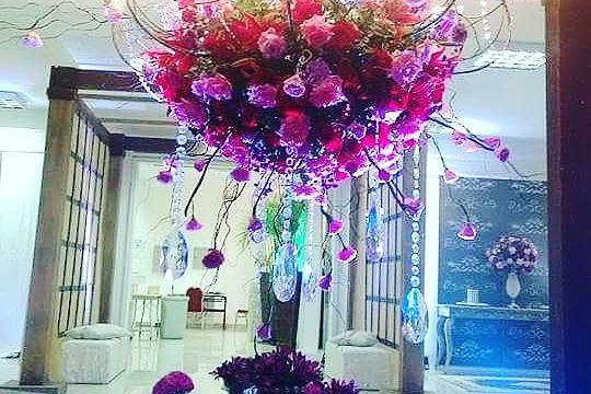 Lustre de flores
