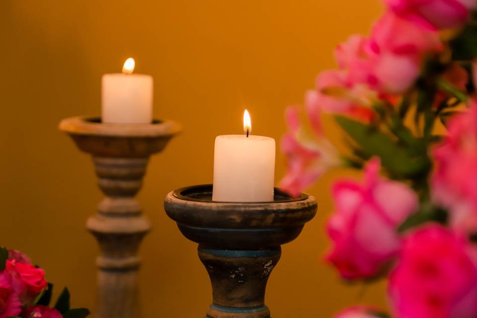 Velas decorativas