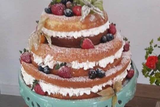 Naked cake