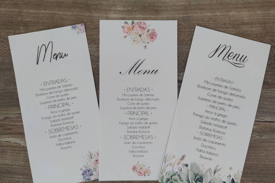 Menus