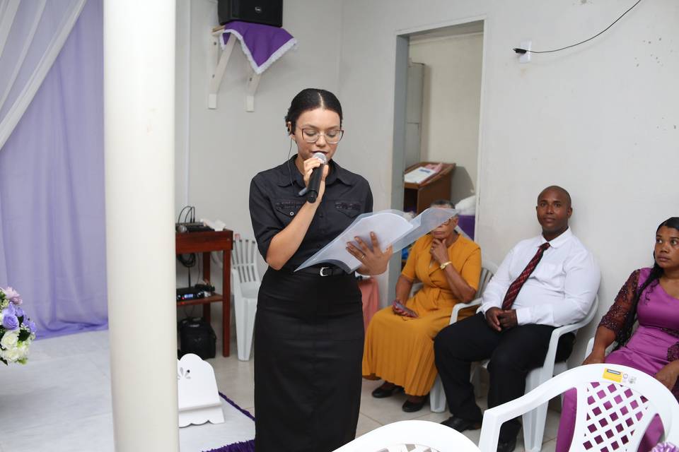Narração Casamento W&E