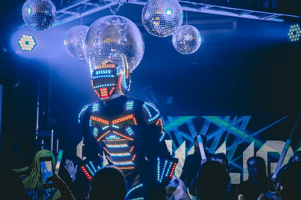 Robozão de led