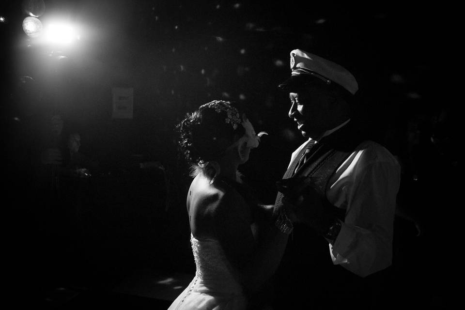 A dança do casal