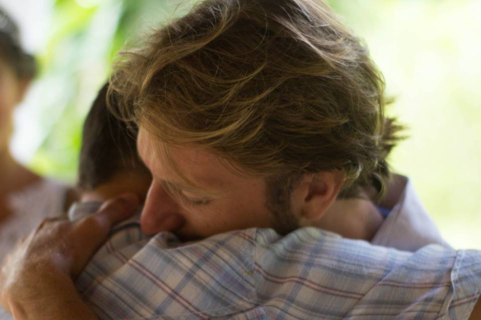 Um abraço,mil emoções