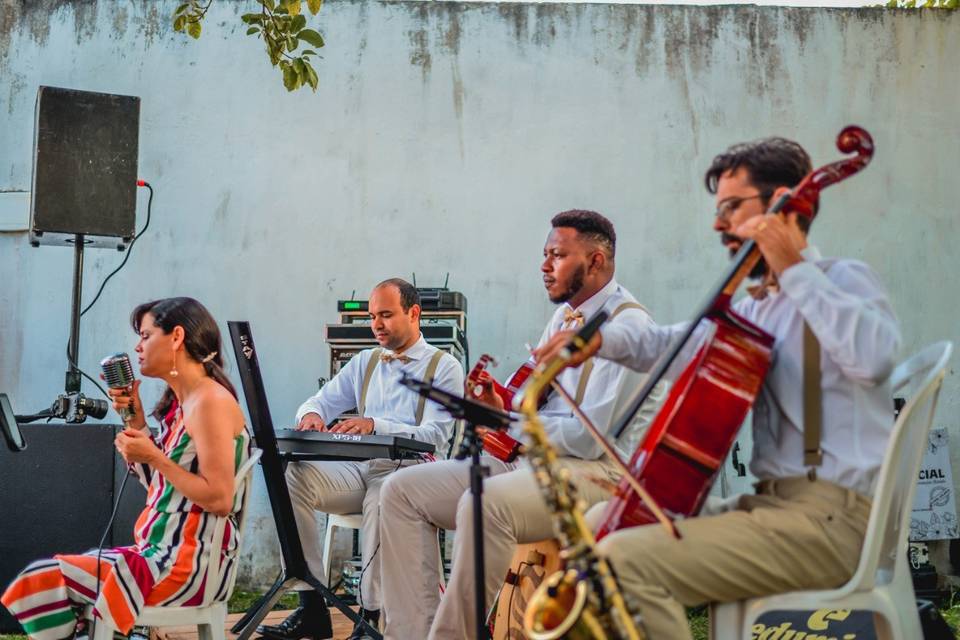 Casamento de quintal