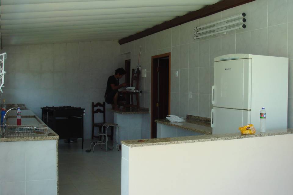 Cozinha externa