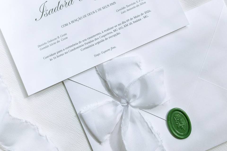 Convite Isadora