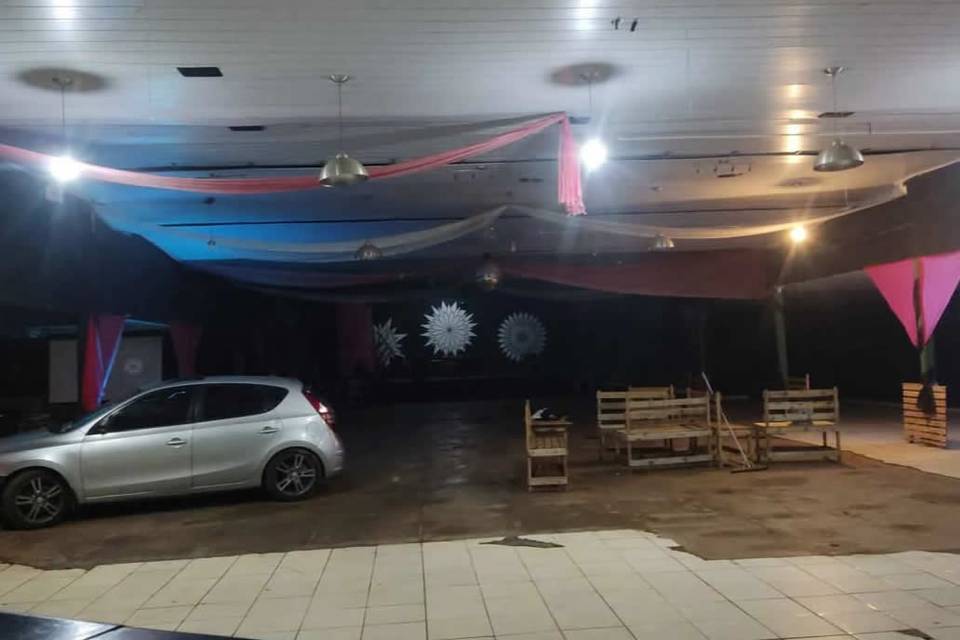 Salão interno com isolamento acústico