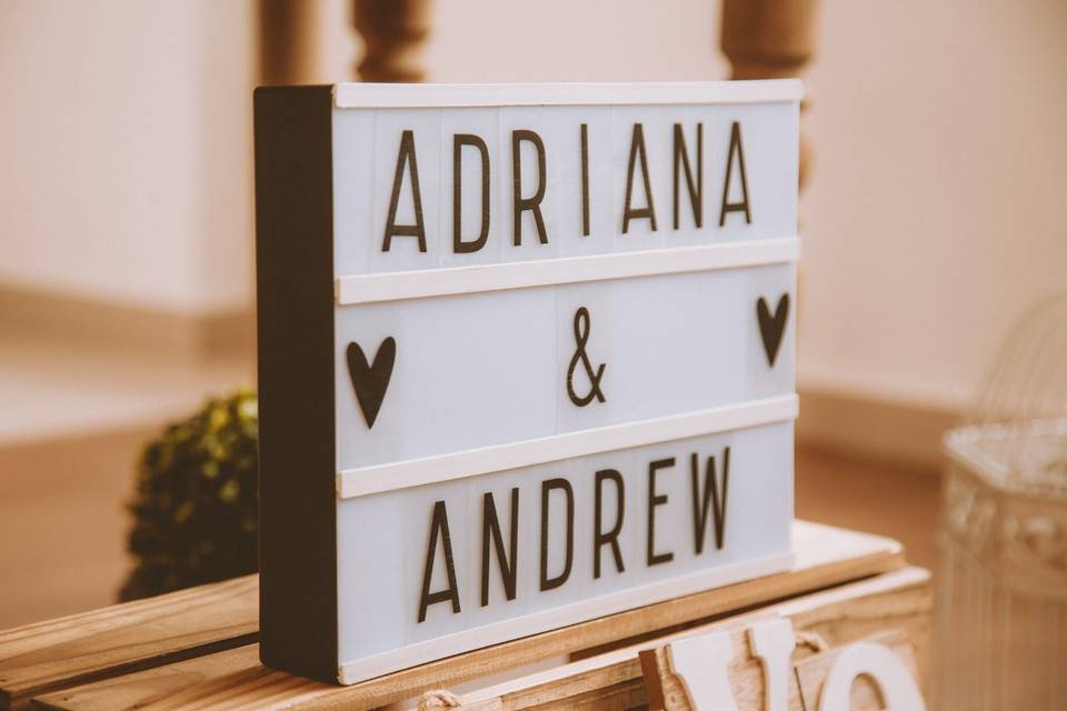 Adriana e Andrew