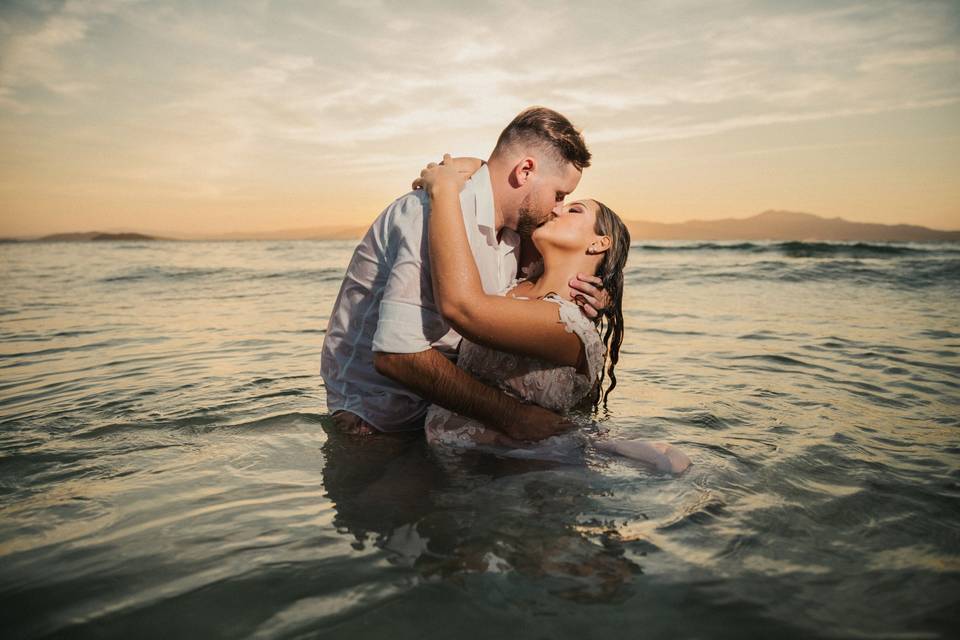 Ensaio Trash the Dress