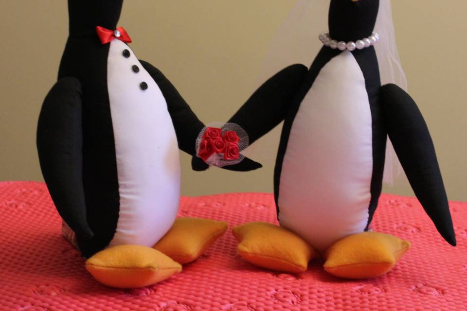 Casal de Pinguins