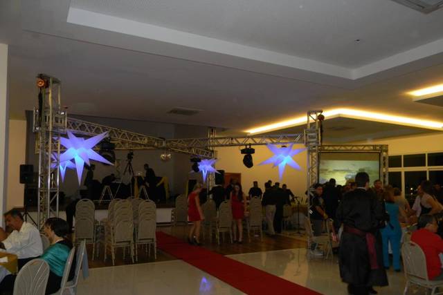 Iluminação para o casamento