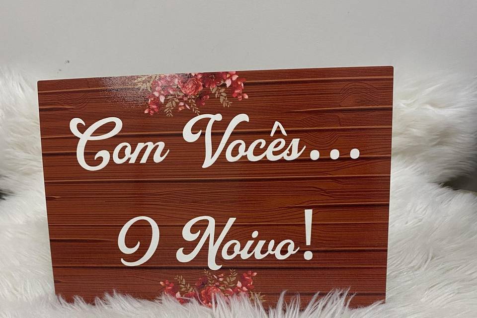 Placa em MDF