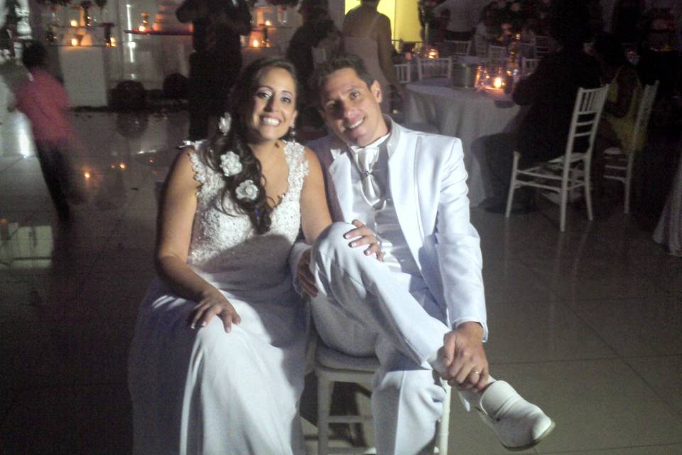 Fabiane e Eduardo