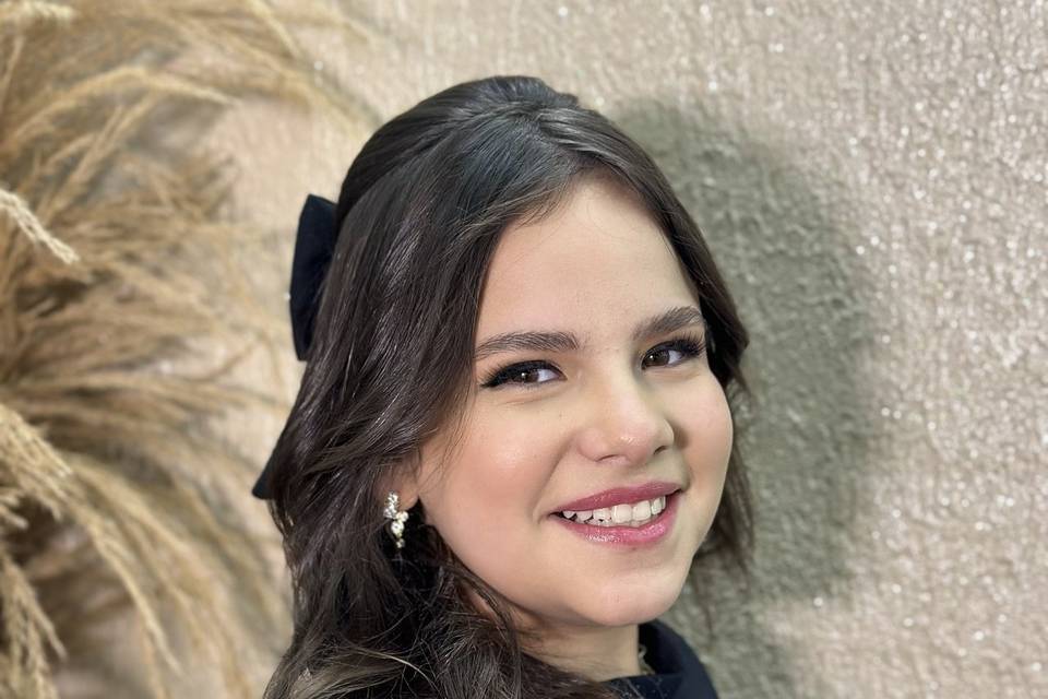 Maquiagem pré adolescente