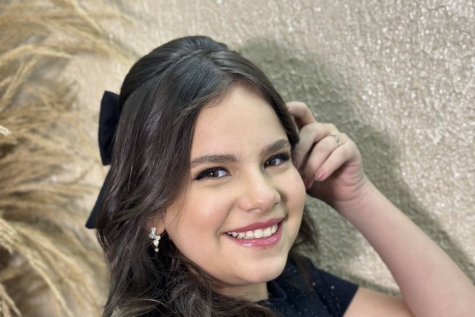 Maquiagem pré adolescente
