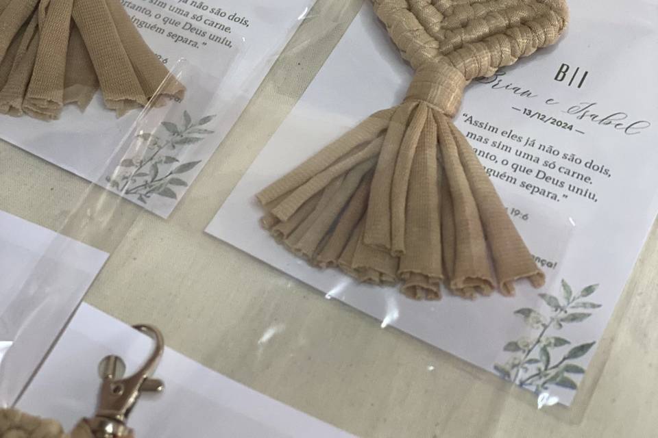 Chaveiro Macramê