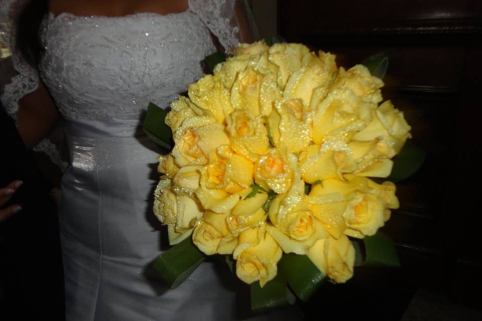 Buquet grande amarelo