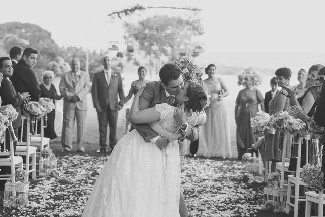 Casamento ao ar livre
