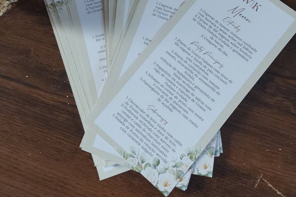 Menus
