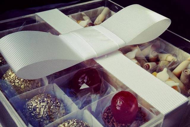 Caixa com doces, um excelente presente!