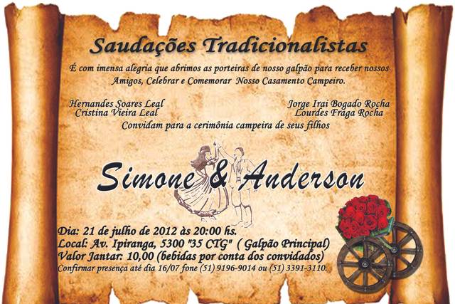 Convite Rústico