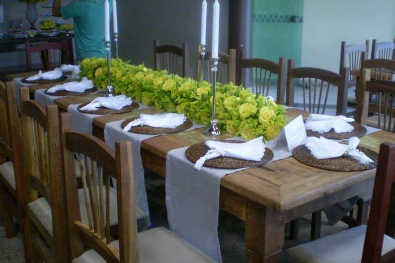 Decoração de mesa