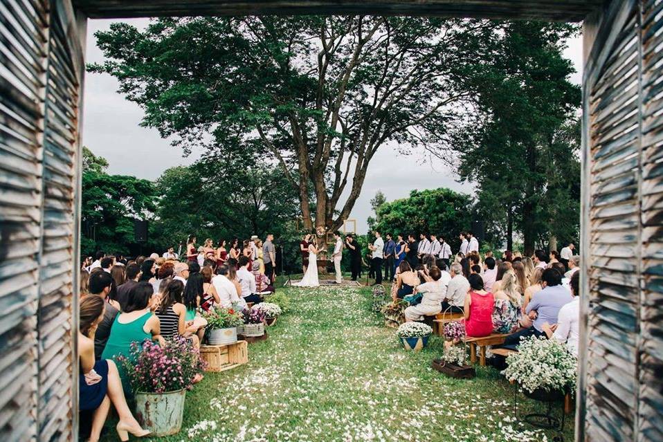 Casamento ao ar livre!