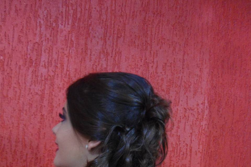 Penteado debutante