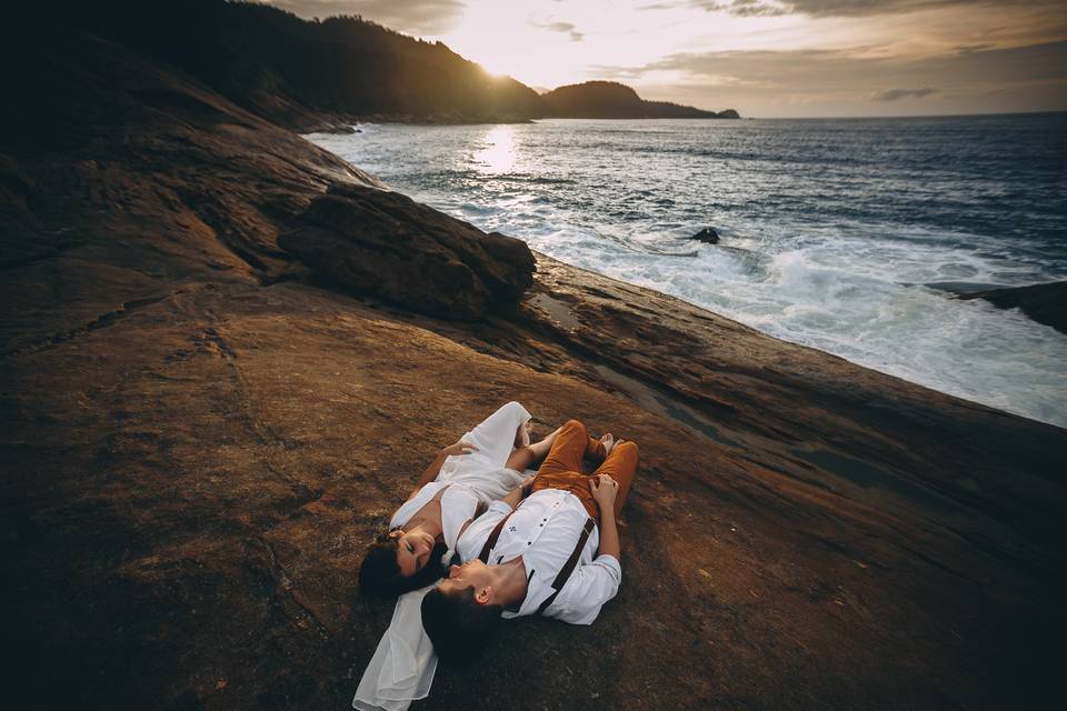 Allana e antonio