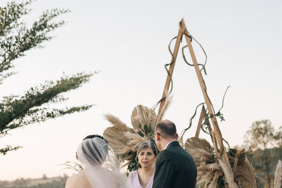 Casamento na fazenda Embauva