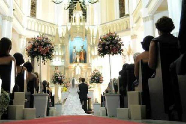 Cerimônia na igreja