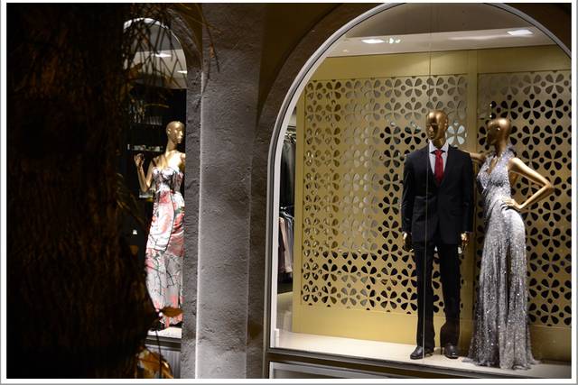 Vitrine estilo festa