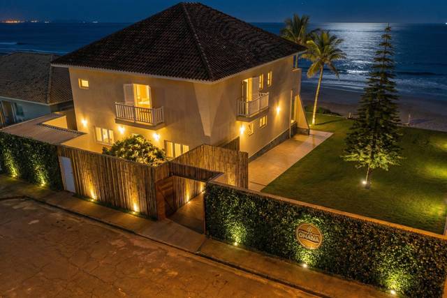 Casa Ohana sem cobertura noite