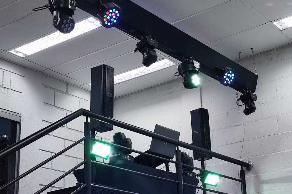 Iluminação para Pista de Dança