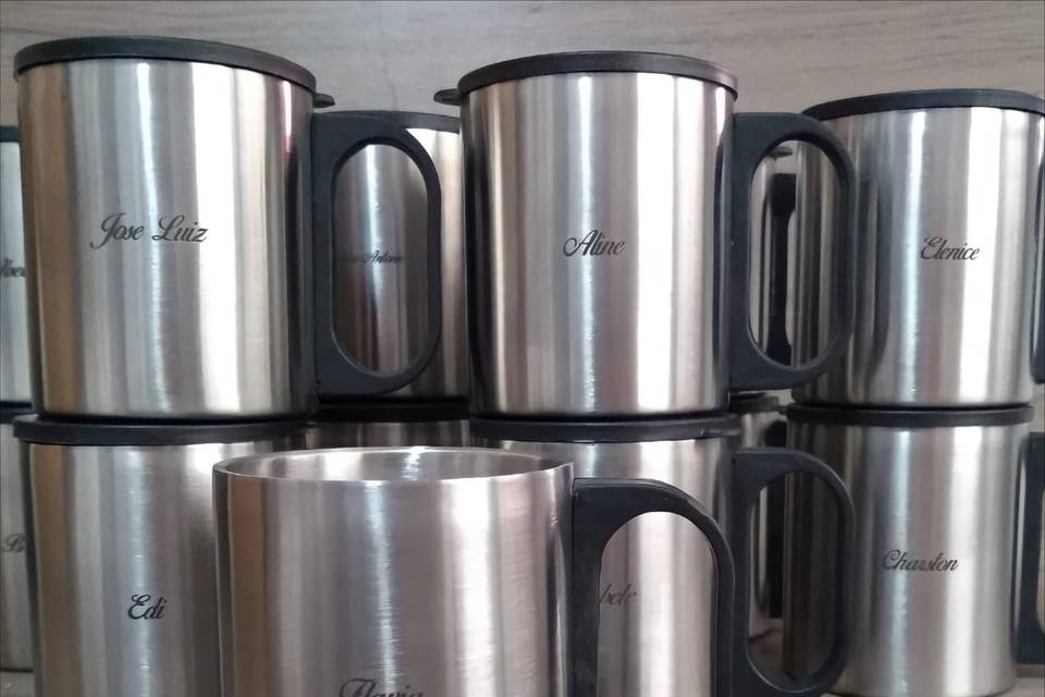 Caneca Inox 180ml