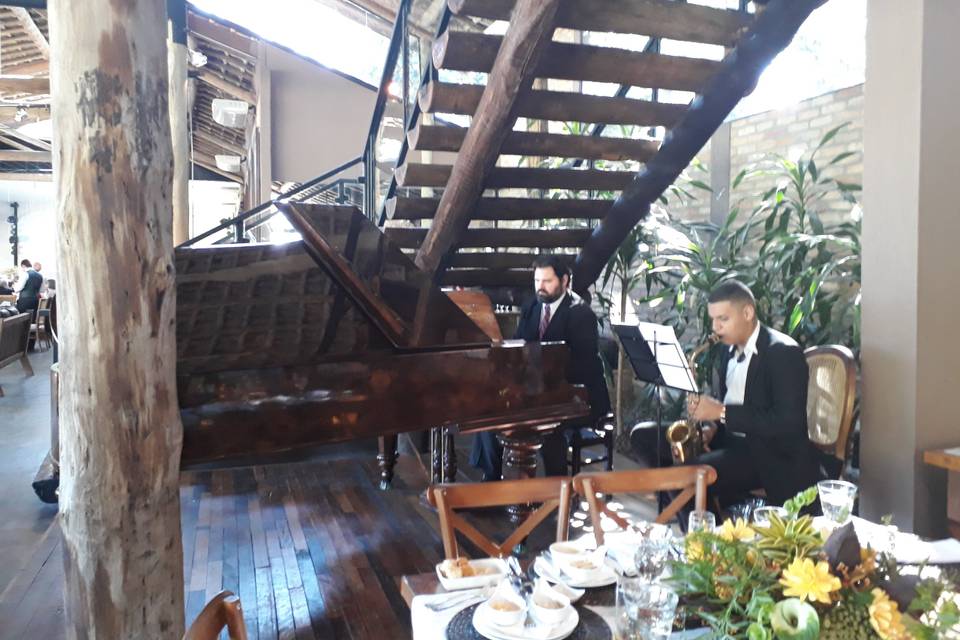 Recepção Piano e Sax