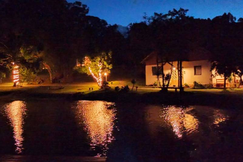 Casa Principal com vista para o lago