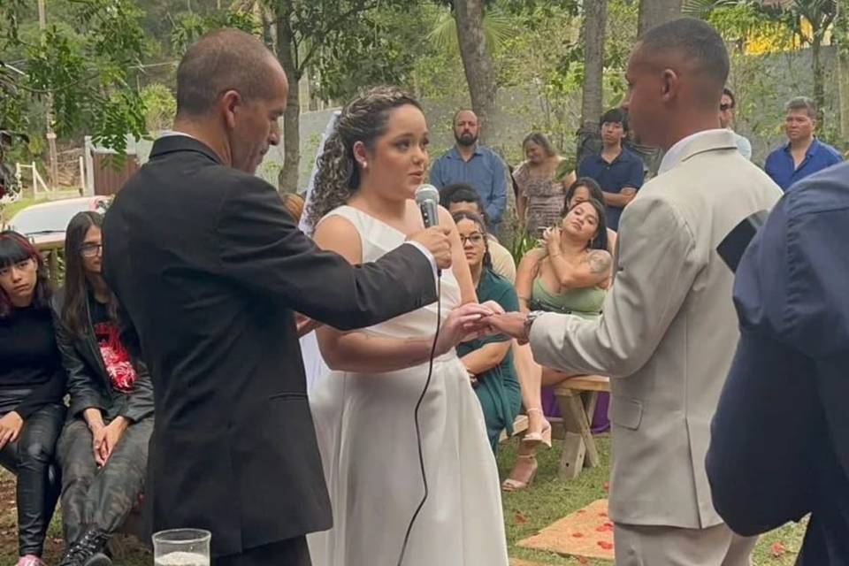 Cerimonia Jennifer e Elimar