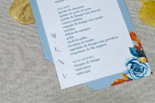 Menu em camadas