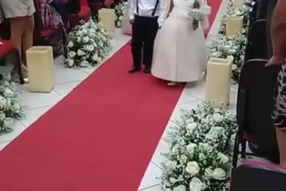 Saída Cerimônia de casamento